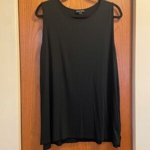 Wearever Long Black Sleeveless Top